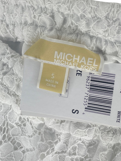 Falda Michael Kors Enccaje Blaco-Talla S