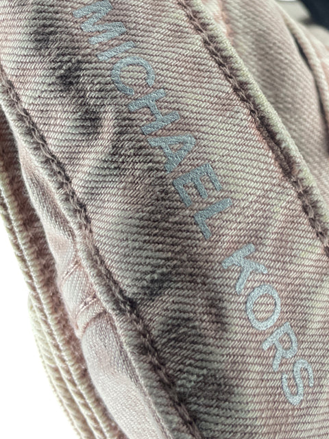 Falda Michael Kors Denim Mini Rosado-Talla 2