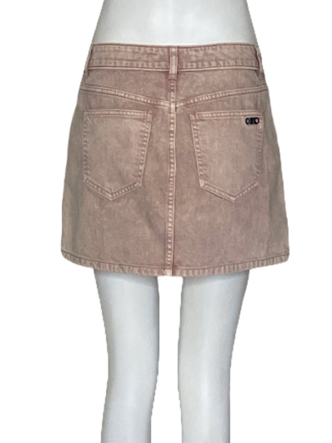 Falda Michael Kors Denim Mini Rosado-Talla 2