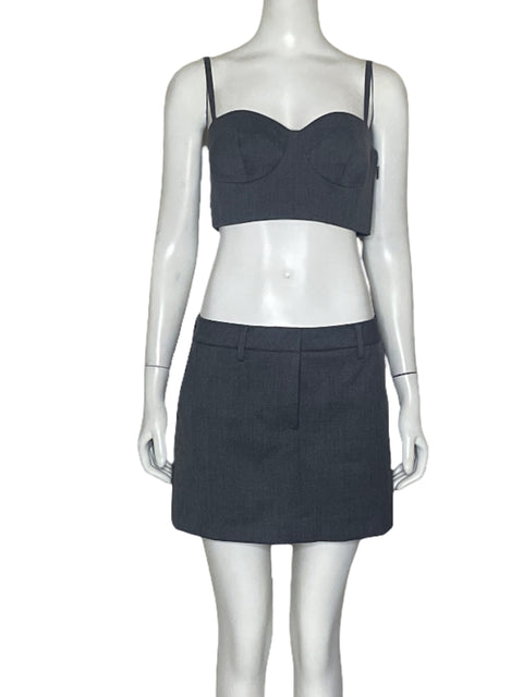 Set Michael Kors Falda+Top Gris-Talla  2