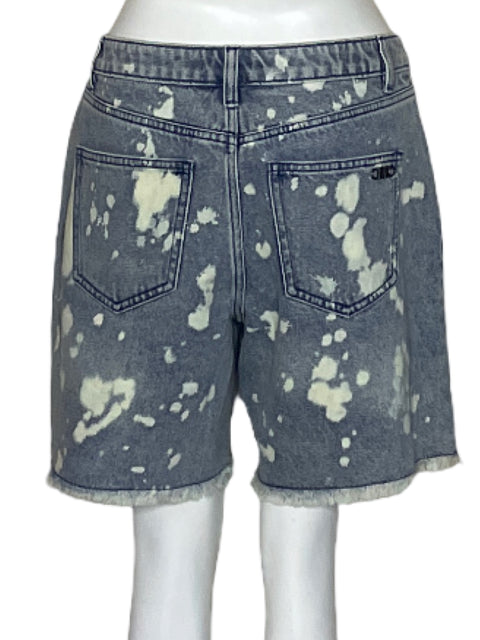 Short Michael Kors Desteñido Boyfriend Azul-Talla 2