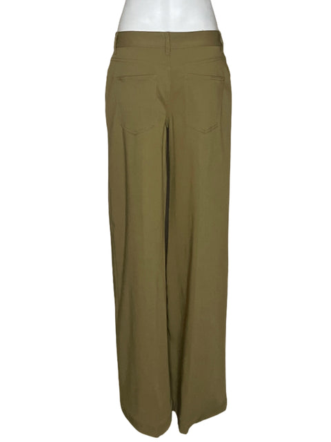 Pantalón Zara Basta Ancha Marrón-Talla S