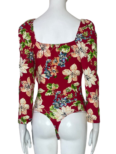 Body Studio F Nudos Flores Rojo-Talla M