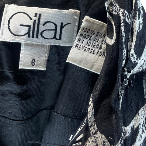 Vestido Gilar Tiras Cruzadas Negro-Talla 6