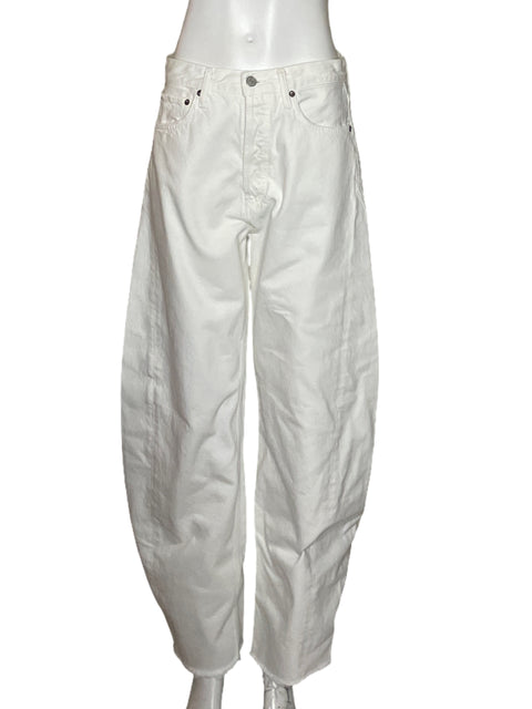 Pantalón Agolde Recto Blanco-Talla 27