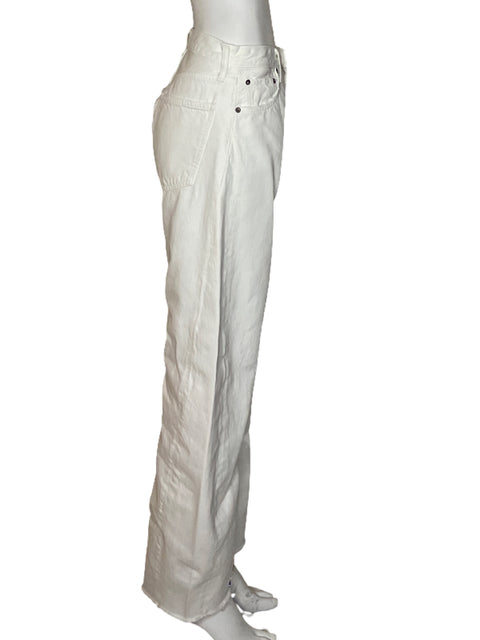 Pantalón Agolde Recto Blanco-Talla 27