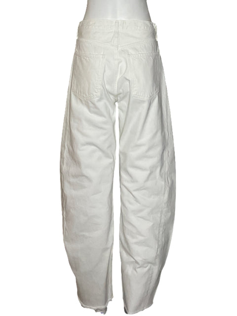 Pantalón Agolde Recto Blanco-Talla 27
