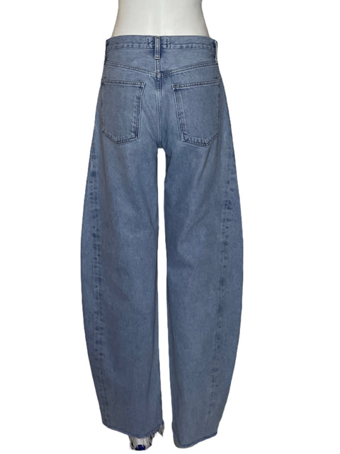 Pantalón Agolde Recto Azul-Talla 27