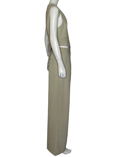 Set Dissh Chaleco+Pantalón Beige-Talla 6