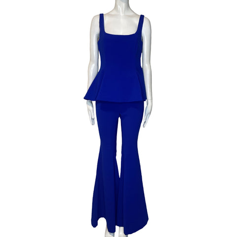 Set Maria Elena Villamil  Pantalón Azul-Talla 8