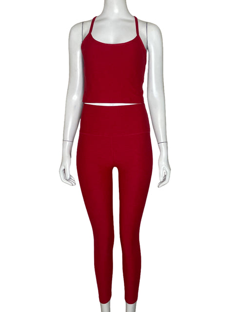 Set Beyond Yoga  Rojo-Talla M