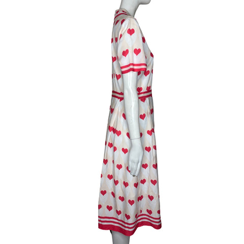 Vestido Tesoro TPS Corazones Beige-Talla XL