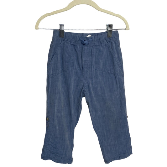 Pantalón H&M Recto Azul-Talla 2-3 Y