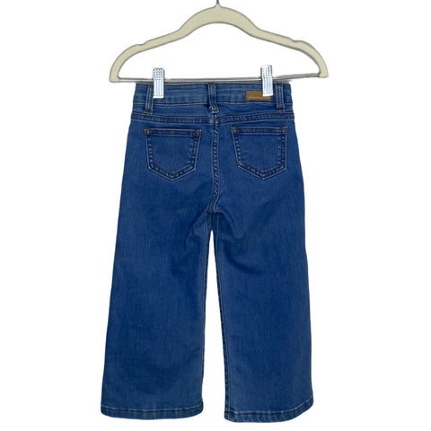 Pantalón Café Siete Jeans  Baggy Azul-Talla 4