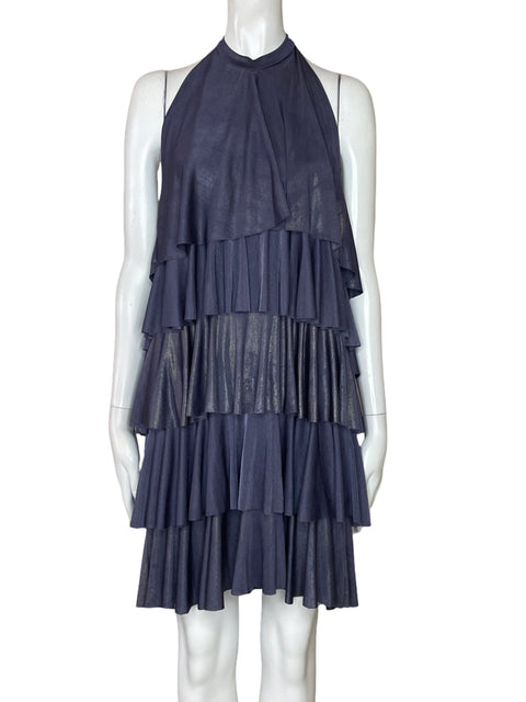 Vestido Tesoro Tps Capas Vuelo Azul-Talla M