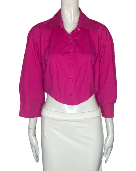 Camisa Studio F Boxy Corta Rosado-Talla M