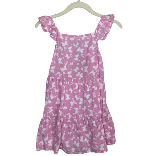 Vestido Primark Mariposas Rosado-Talla 4-5Y