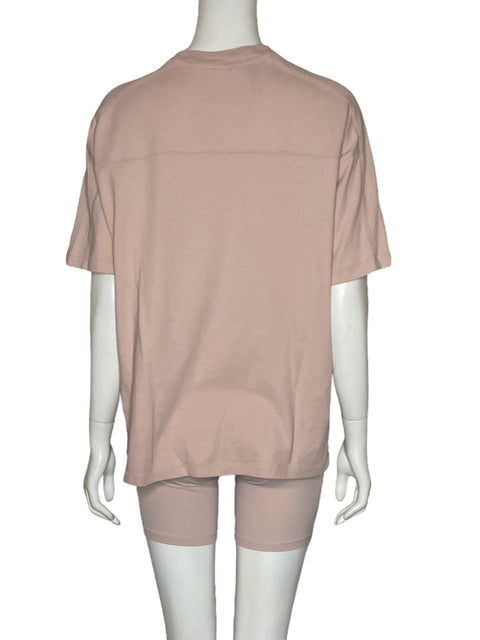 Set Vuori Short+Blusa+Hoodie Rosado-Talla M