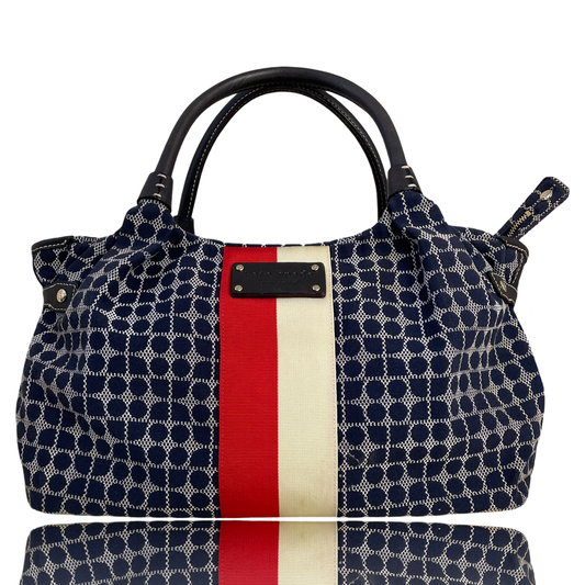 Cartera Kate Spade Stivie Tote Nylon Navy-Talla L