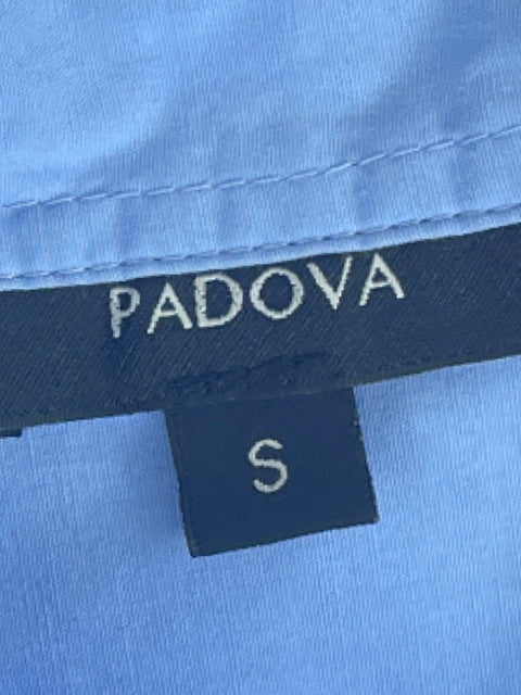 Vestido Padova Asimetrico Camisero Azul-Talla S