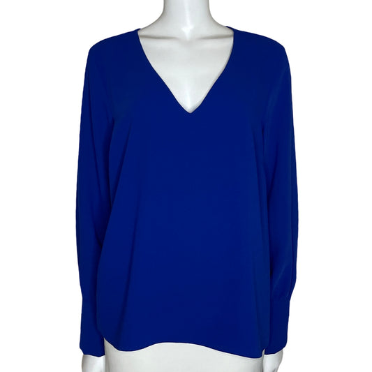 Blusa Tesoro TPS Escote V Azul-Talla 12