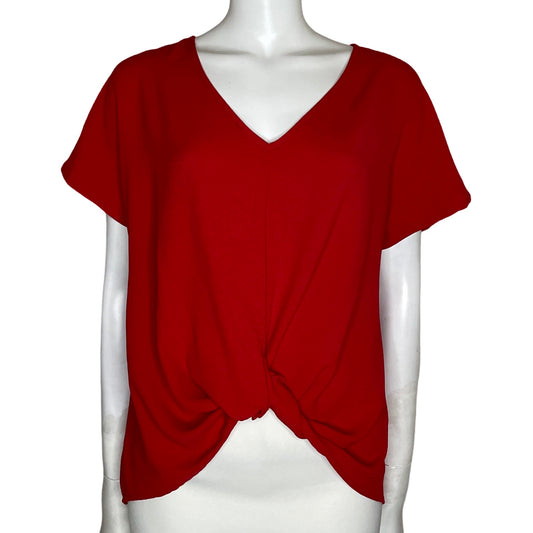 Blusa Miley + Molly Manga Corta Rojo-Talla L
