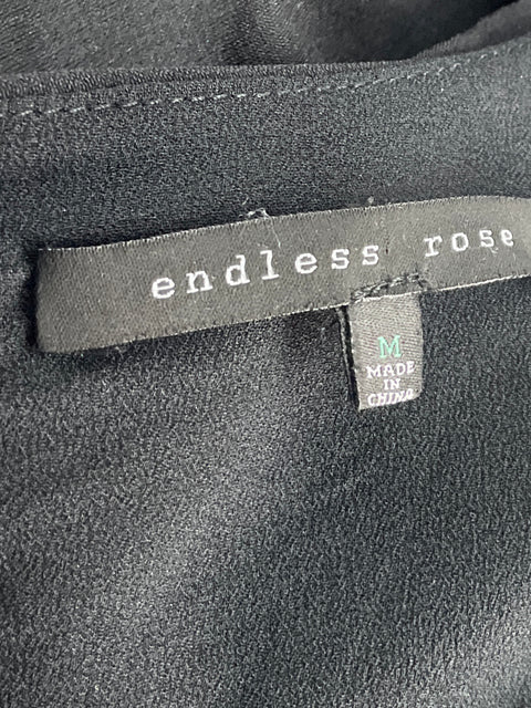 Mono Endless Rose Encaje Negro-Talla M