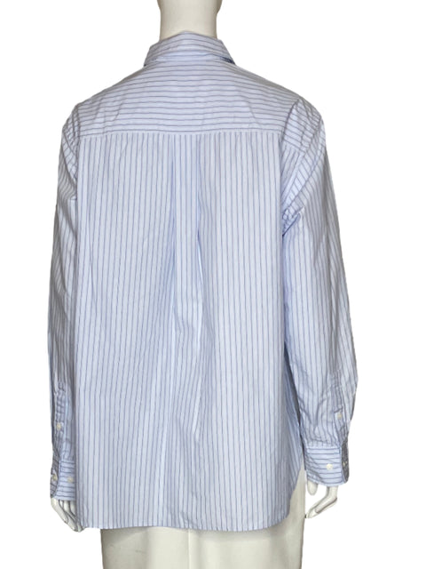 Camisa Uniqlo Rayas Azul - Talla L