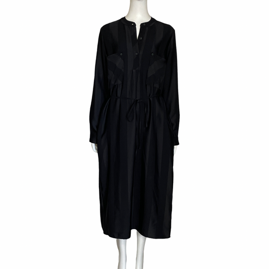 Vestido Grade & Gather Tunica Negro-Talla M