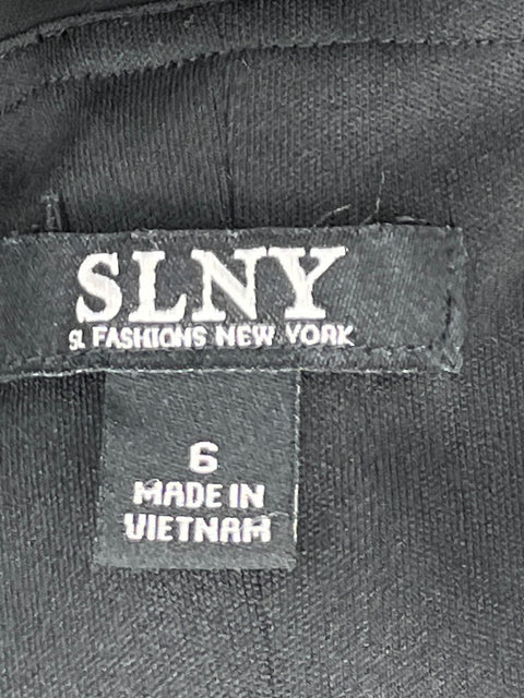 Vestido SLNY Vuelos Mini Negro-Talla 6