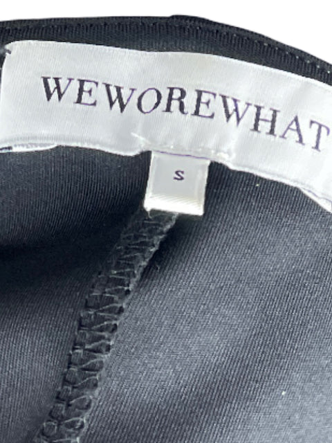 Top We Wore What Halter Negro-Talla S