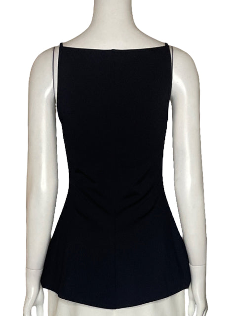 Top We Wore What Halter Negro-Talla S