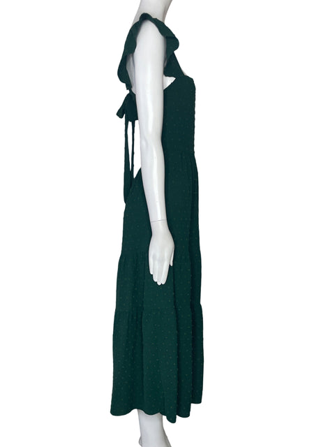 Vestido Camila Armoire Open Back Verde-Talla S