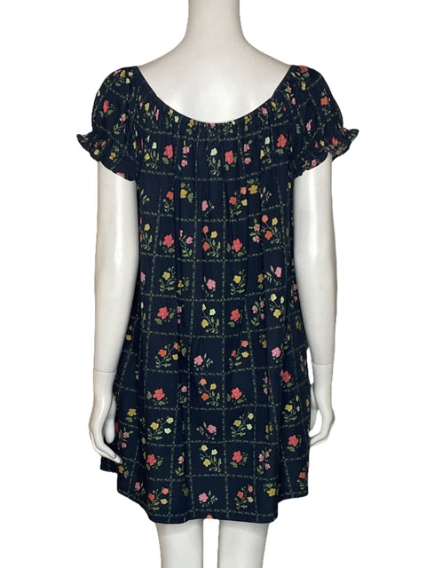 Vestido La Maregold Ophelia Floral Azul-Talla M