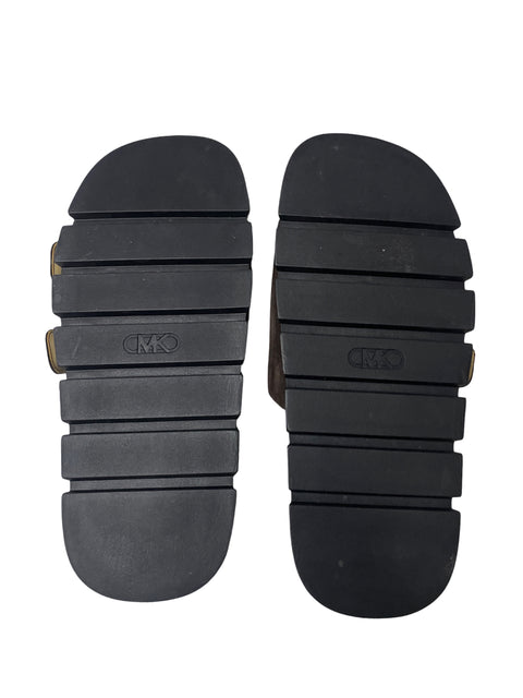 Calzado Michael Kors Colby Gamuzado 
Marrrón-Talla 9