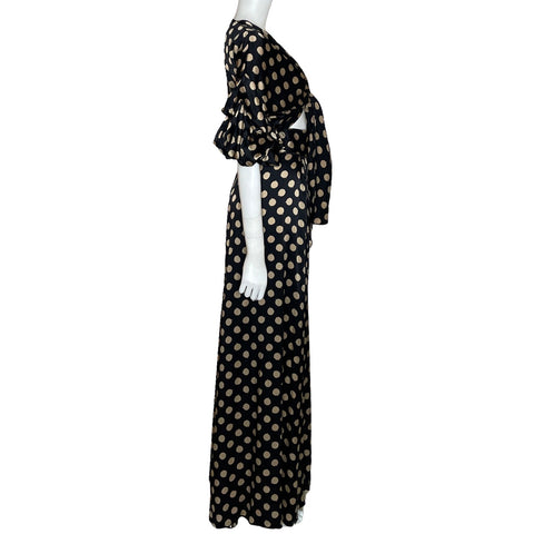 Set Johanna Ortiz Puntos Negro-Talla S