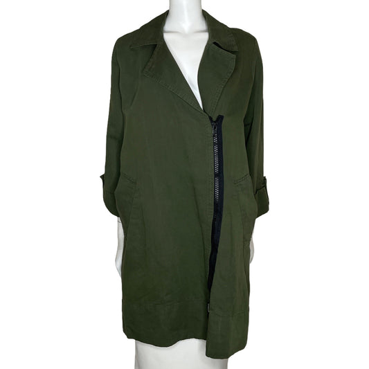 Gabardina Bimba Y Lola Bolsillos Verde-Talla S