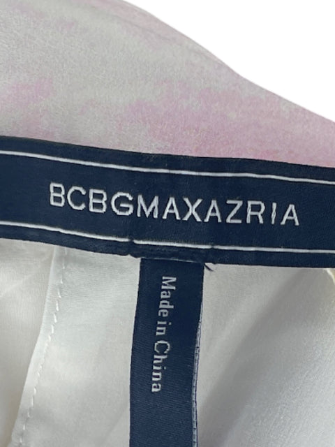 Short BCBG Cinturon Pintura Blanco-Talla 6