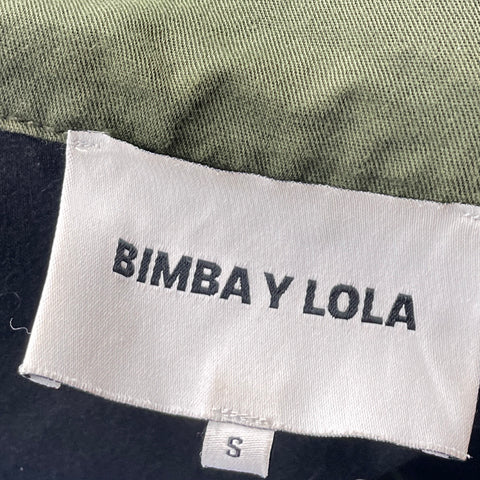 Gabardina Bimba Y Lola Bolsillos Verde-Talla S