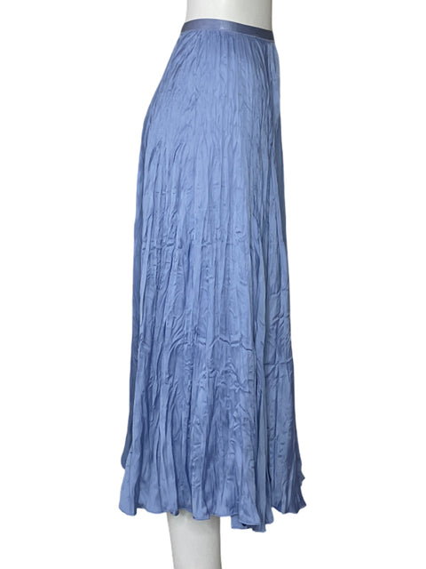 Falda Polo Ralph Lauren Fruncido Azul-Talla XS