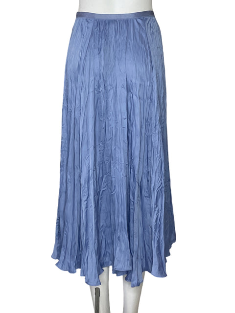 Falda Polo Ralph Lauren Fruncido Azul-Talla XS