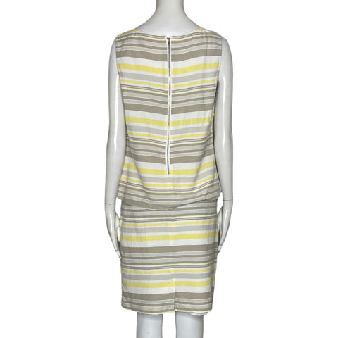 Set Appraisal Rayas Falda Amarillo-Talla M