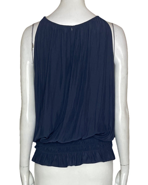 Blusa Ramy Brook Sin Mangas Azul-Talla L