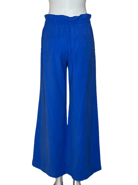 Pantalón Esprit Paperbag Azul - Talla 6