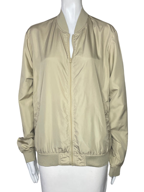 Chaqueta Jacks & Jones Cremallera Beige-Talla M