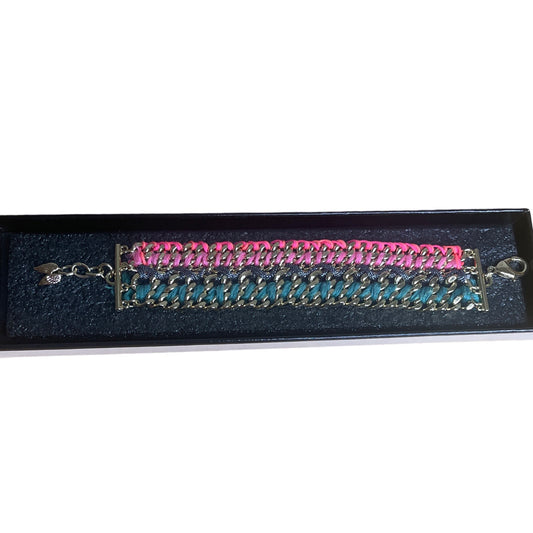 Brazalete Victoria Secret Cadena Dorado Talla U