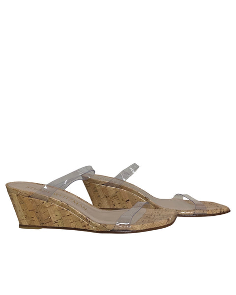 Calzado Stuart Weitzman Cuña Beige-Talla 8B