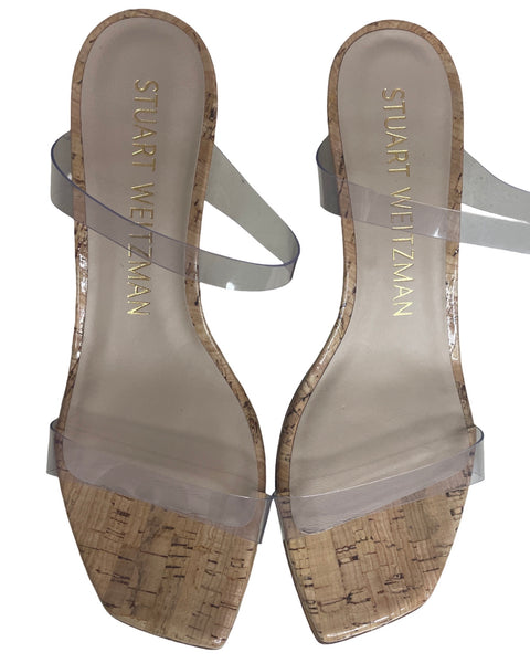 Calzado Stuart Weitzman Cuña Beige-Talla 8B
