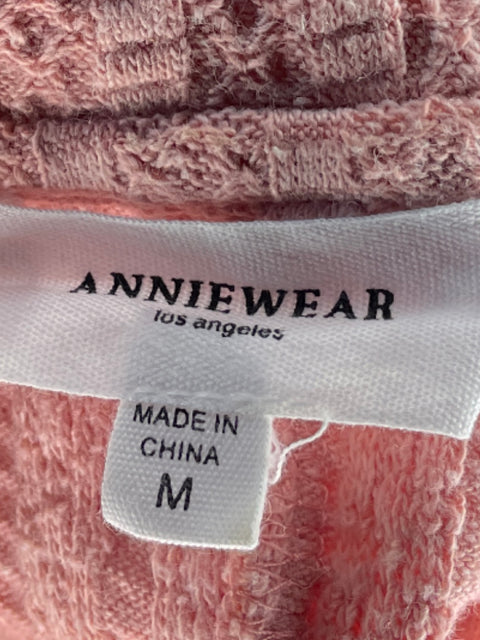 Blusa AnnieWear Mangas Puff Rosado - Talla M