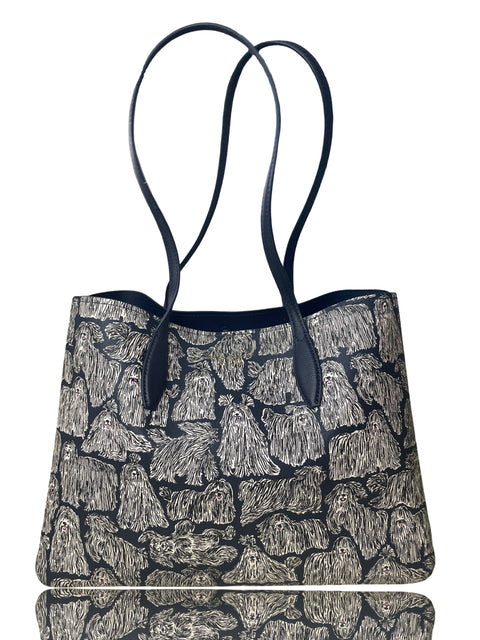 Bolso Kate Spade Doggy Print Azul-Talla L